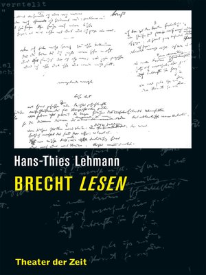 cover image of Brecht lesen